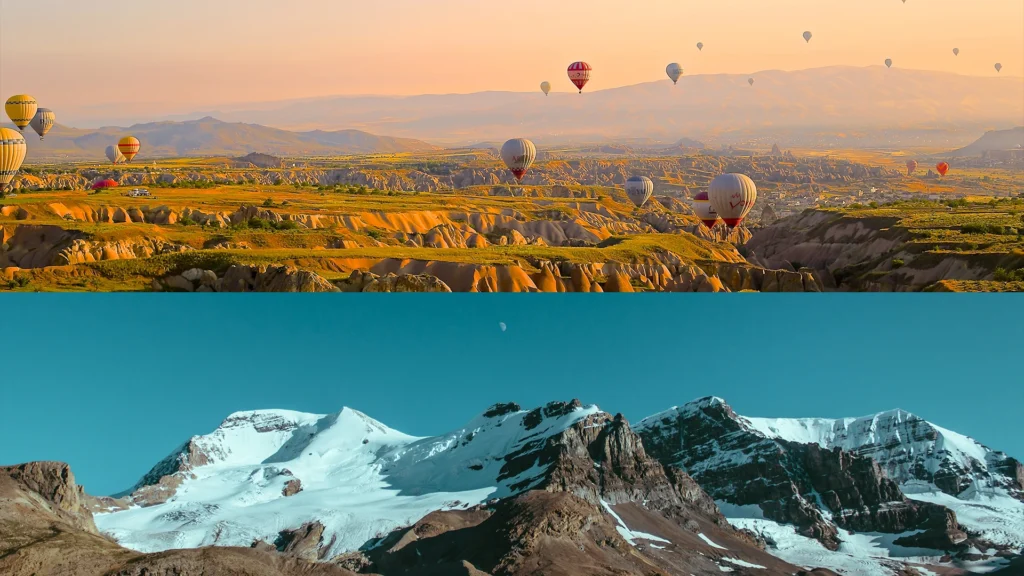 Symmetrical landscapes