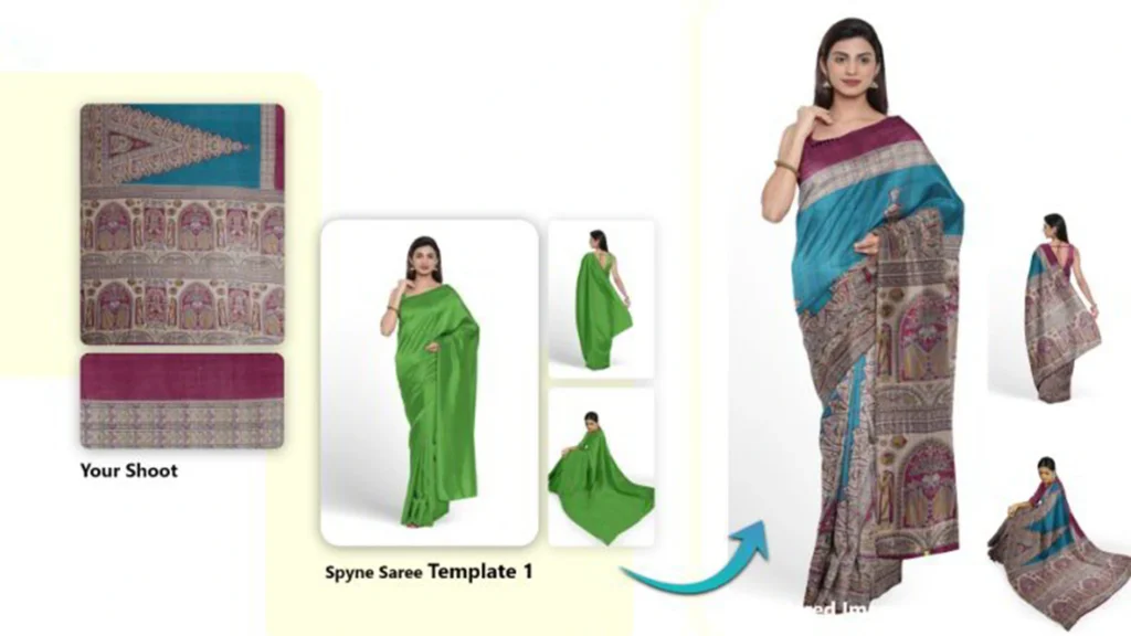 Saree Digital Draping