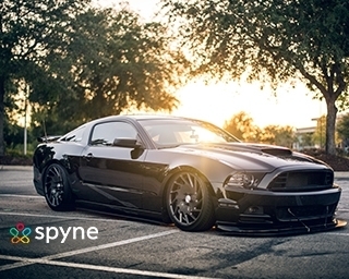 car photography Ford Mustang