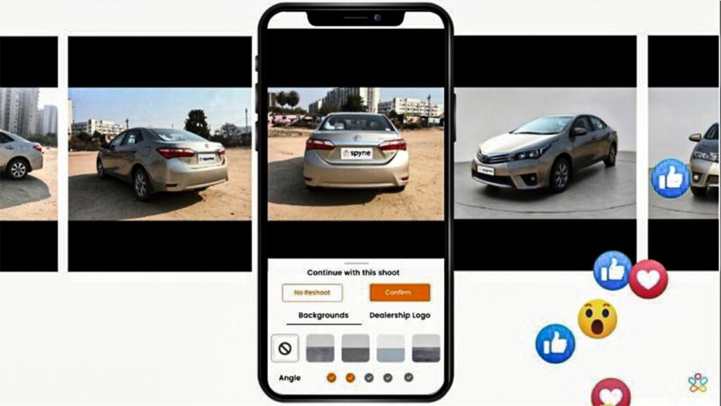 AI powered car image editing