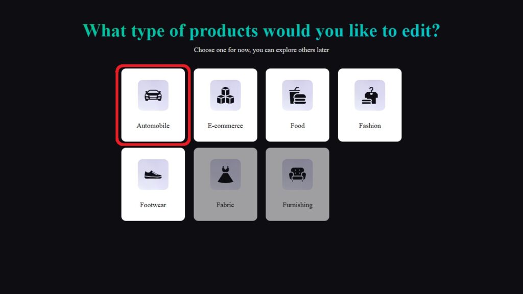 How to edit car images steps