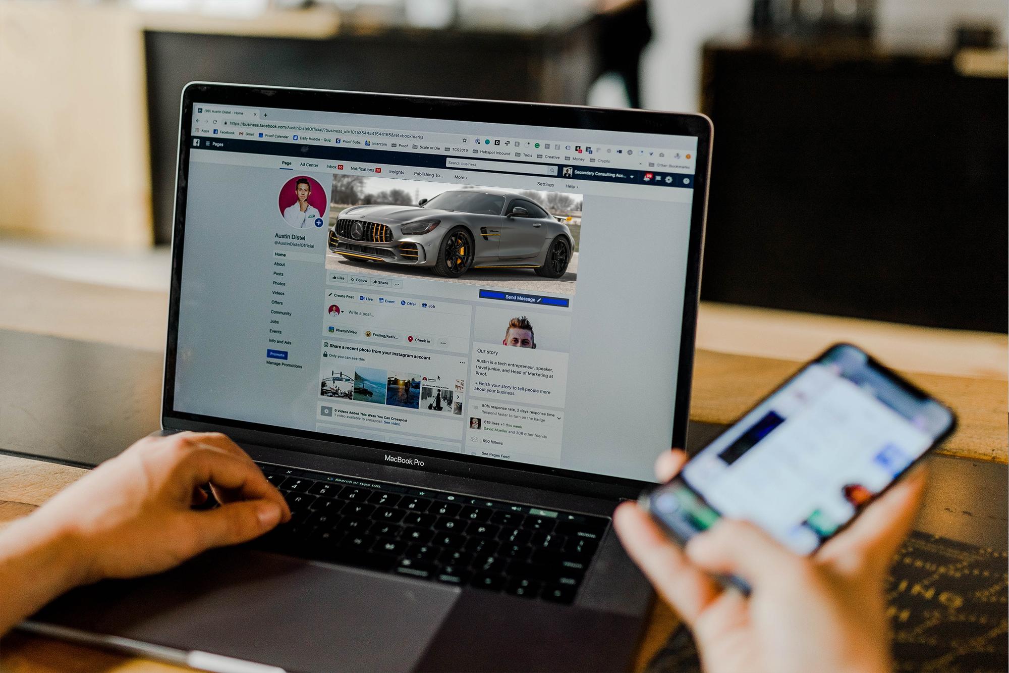 automotive social media marketing