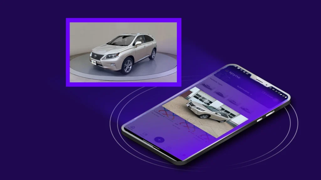 Car Background replacement Spyne AI cataloging