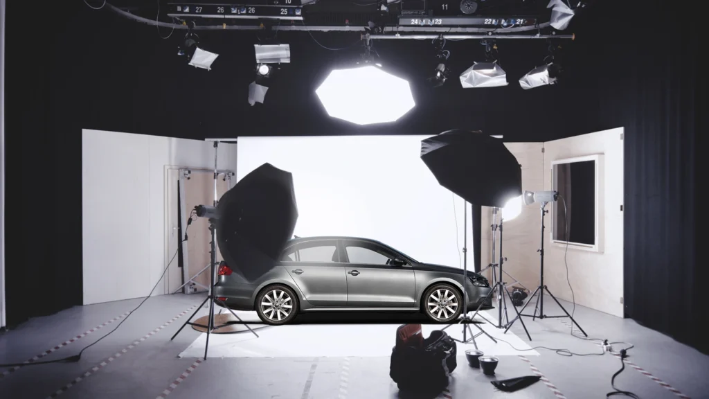 Car photoshoot equipment