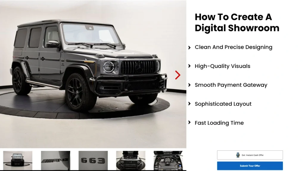 Digital Showroom For Effective Automotive Ecommerce