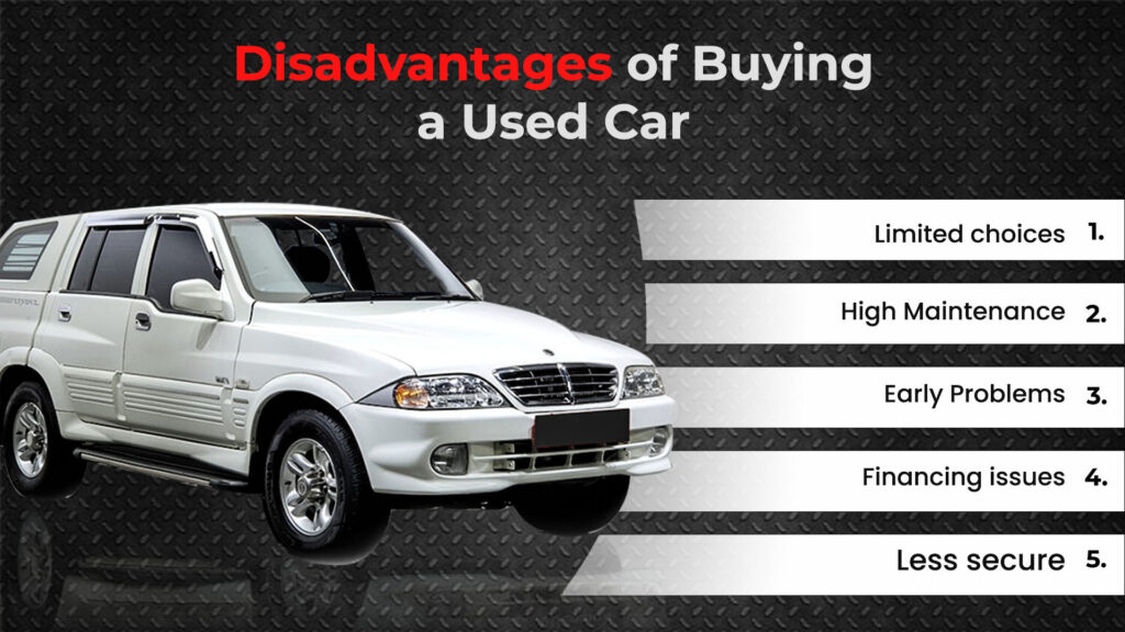Disadvantages Of Buying A Used Car