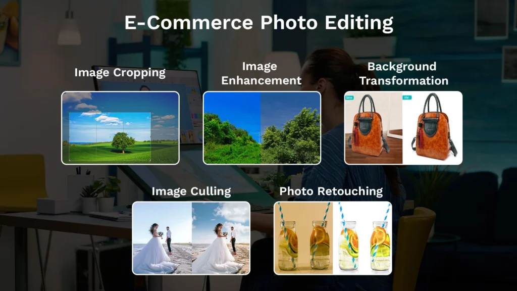 Comprehensive eCommerce Product Photo Editing Services