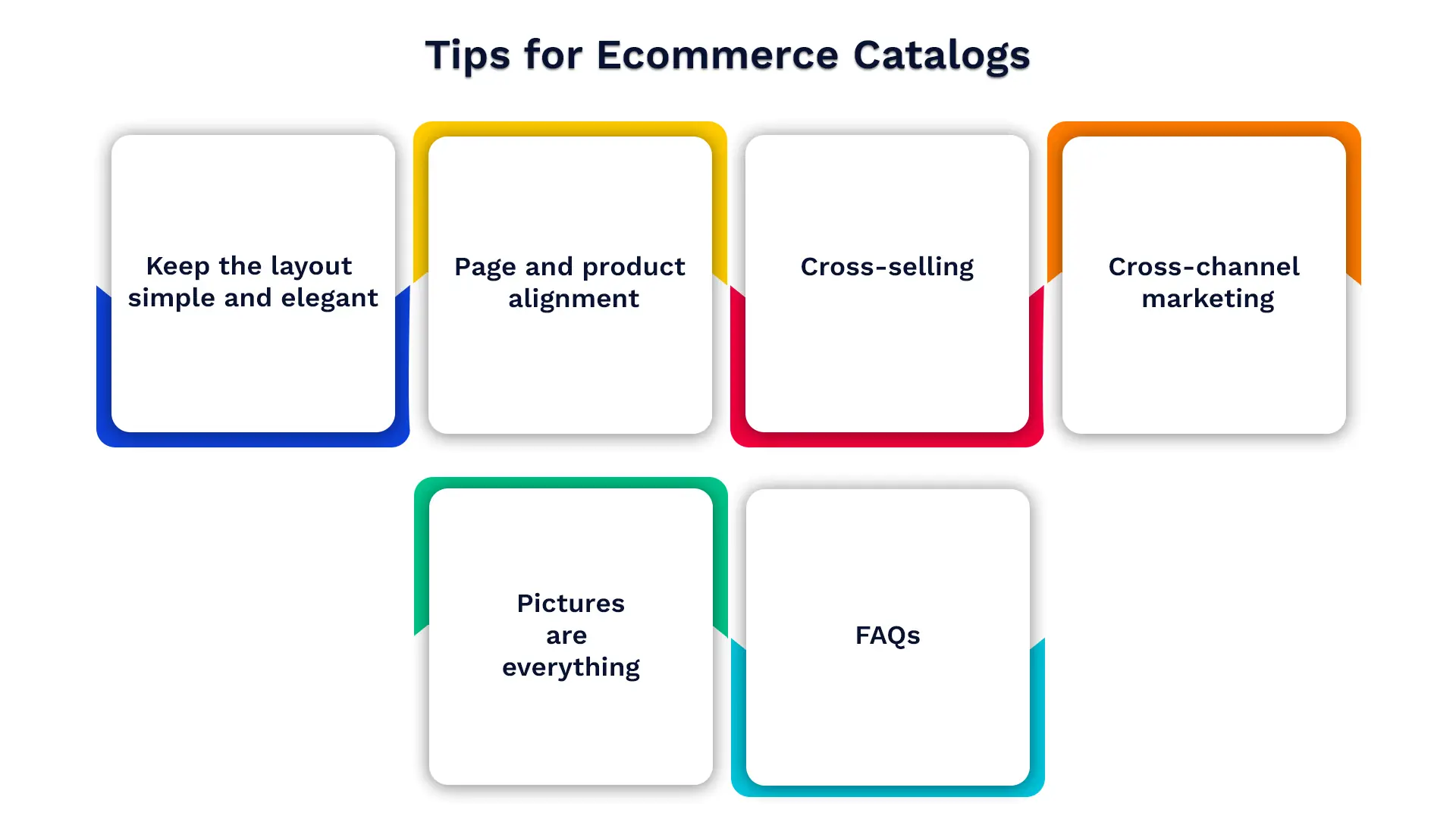 Tips for eCommerce Catalogs