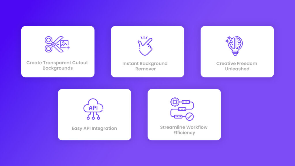 AI background remover features