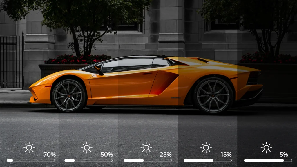 auto window tinting shades