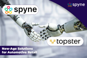 Spyne Topster partnership for automotive solutions