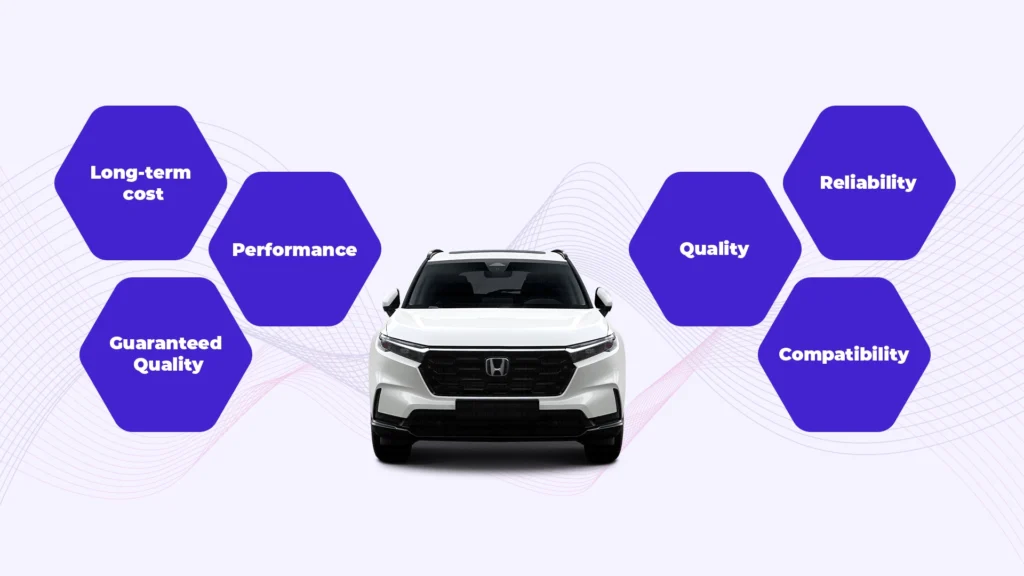 Top 6 Benefits of OEM Parts