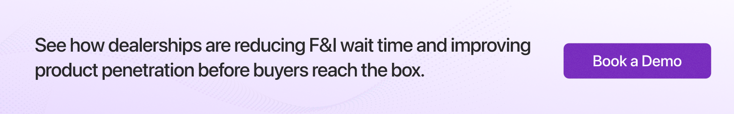 How AI Improves Dealership F&I Before Buyers Reach the Finance Office