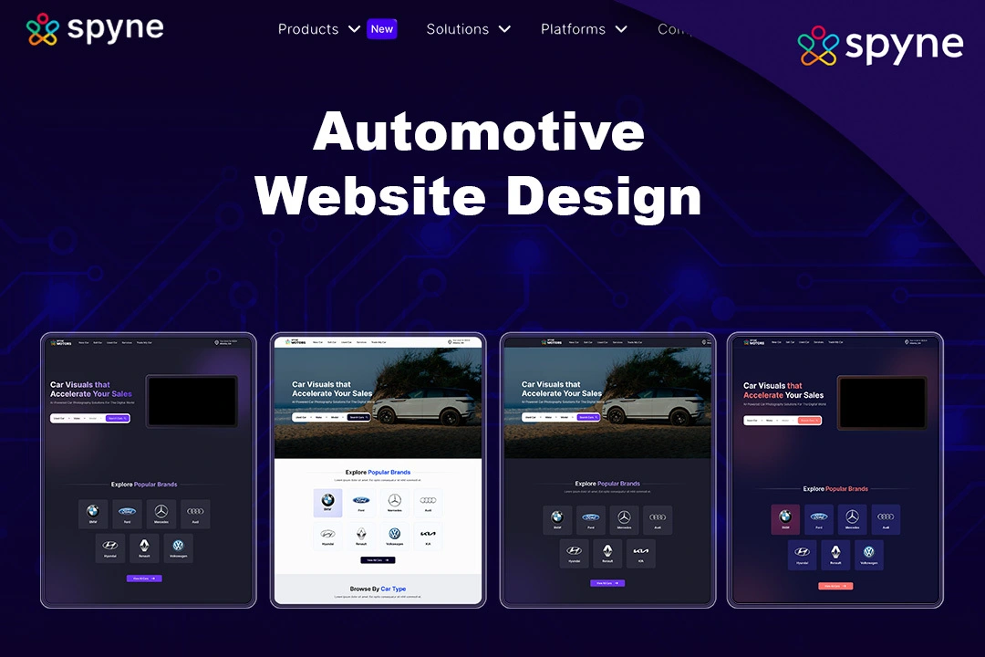 Automotive Website Design