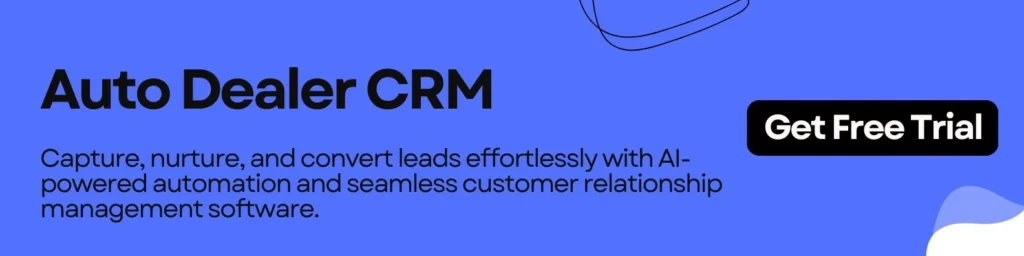 Auto Dealer CRM