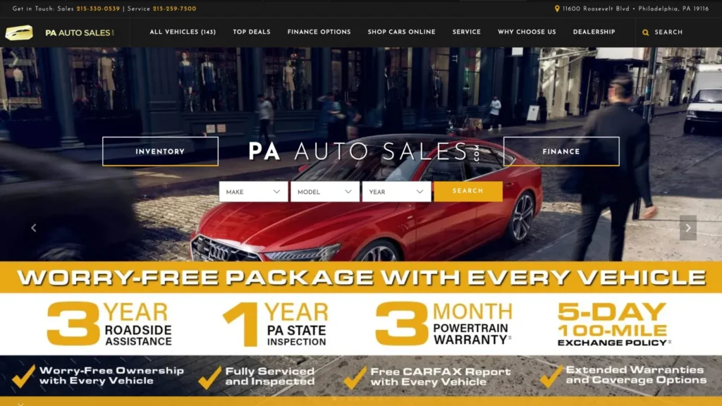 PA Auto Sales (Roosevelt Blvd, PA)