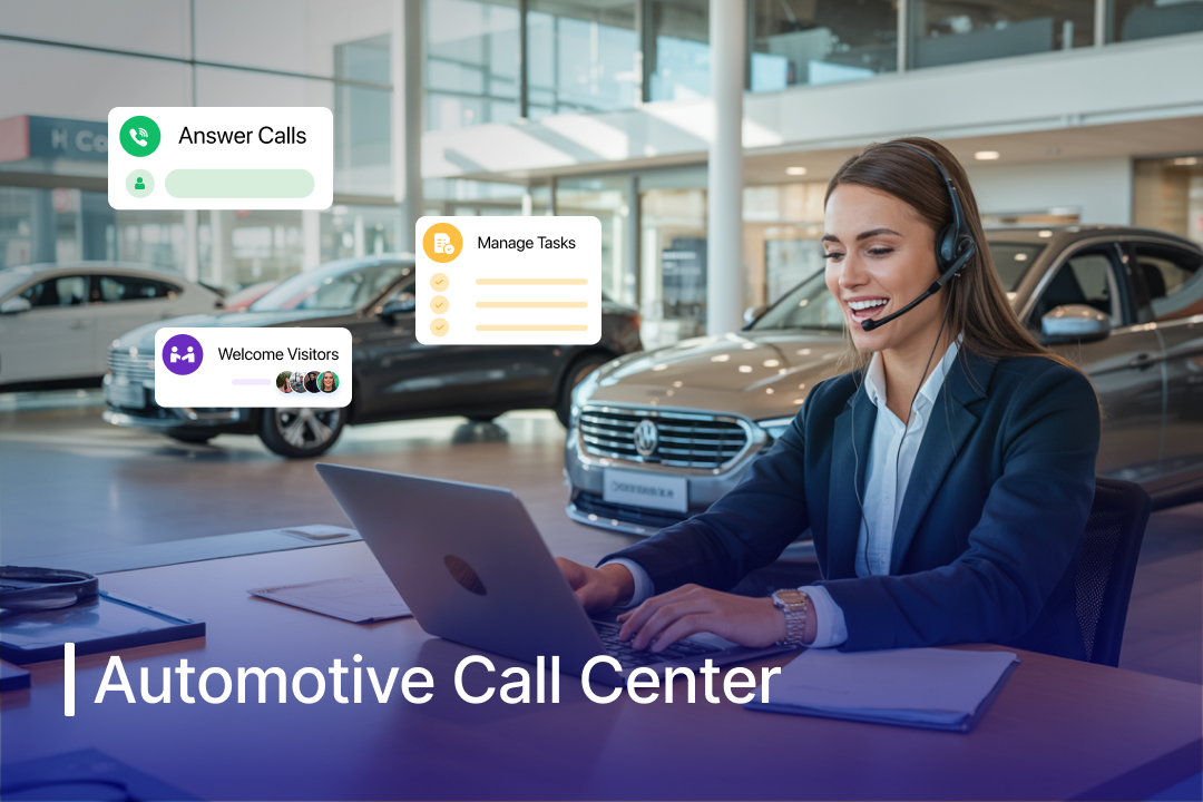 Automotive call center for dealerships