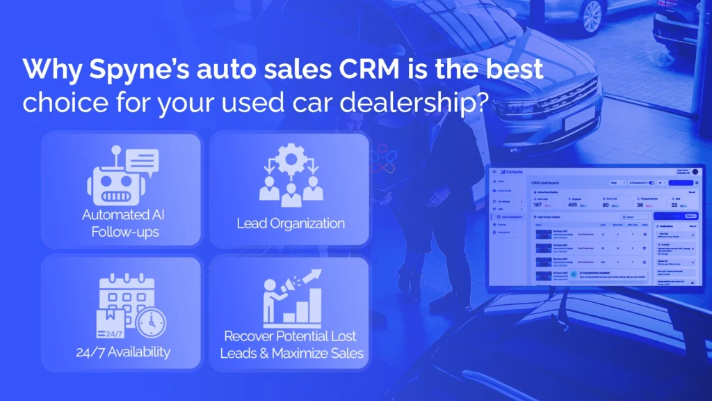 Spyne Auto Sales CRM