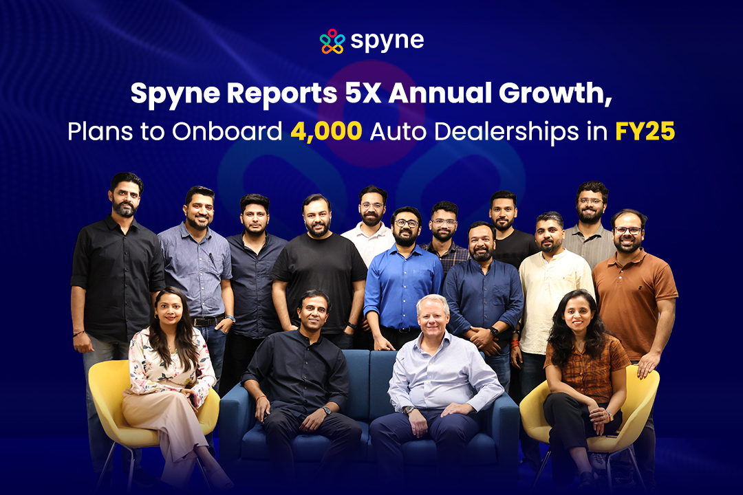 Spyne has experienced 5x growth in last 15 months, while onboarding 1500 clients and now aims to onboard 4000 customer over the next 12 months.