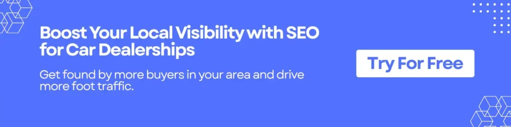 Local SEO for Car Dealerships
