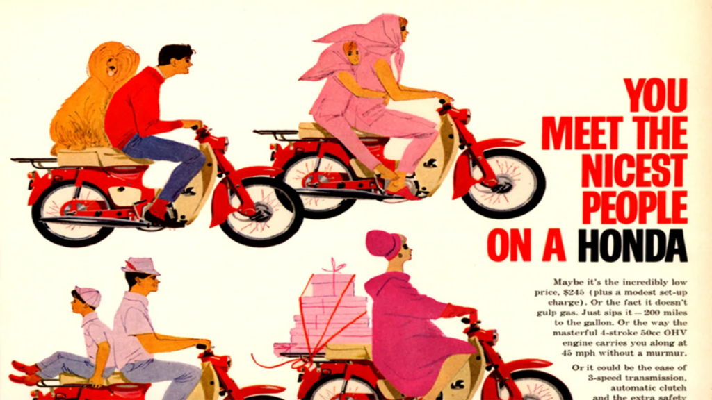 Honda: You Meet the Nicest People on a Honda