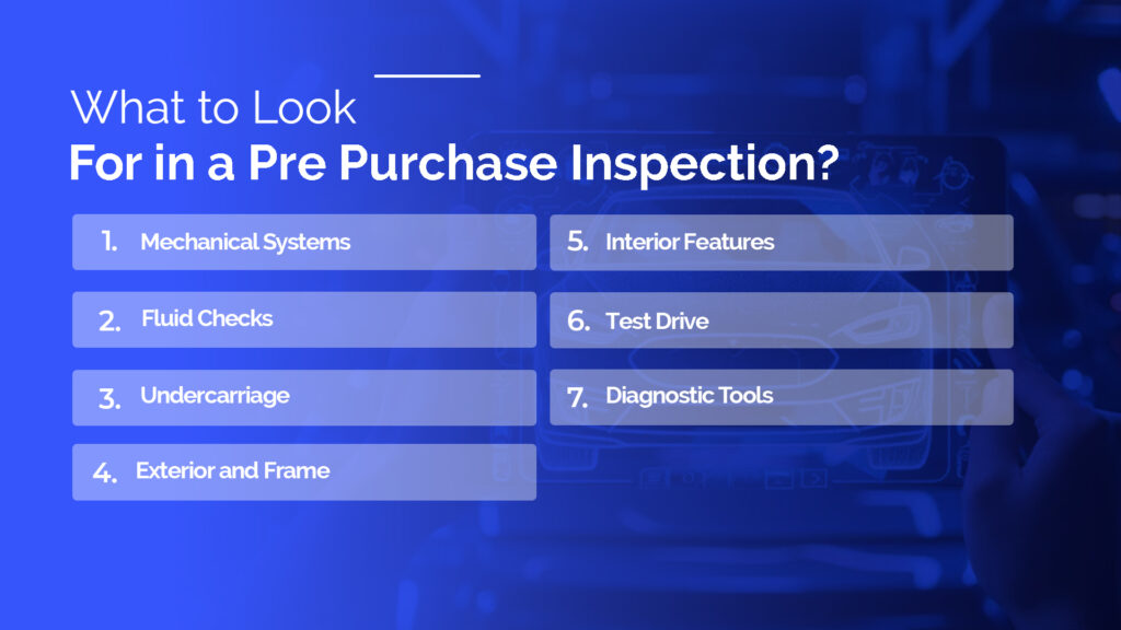 pre purchase car inspection