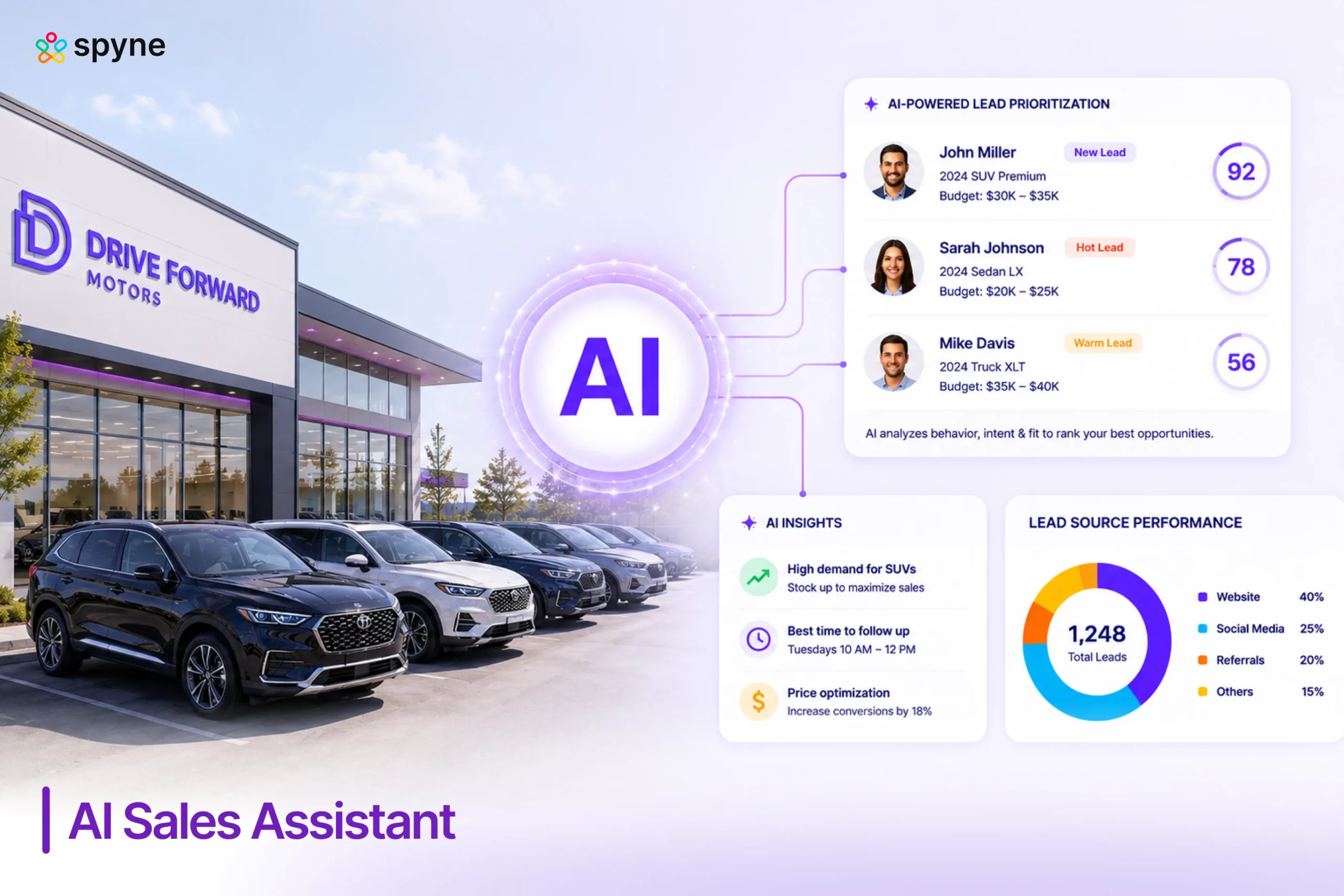 How AI sales assistants help automotive dealers close more deals?