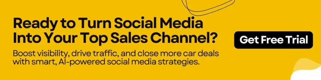 social media for car dealerships