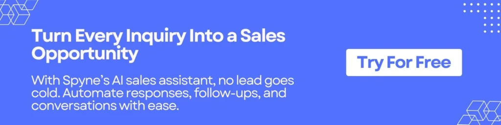 Turn Every Inquiry Into a Sales Opportunity 
