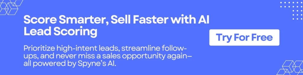 Score Smarter, Sell Faster with AI Lead Scoring