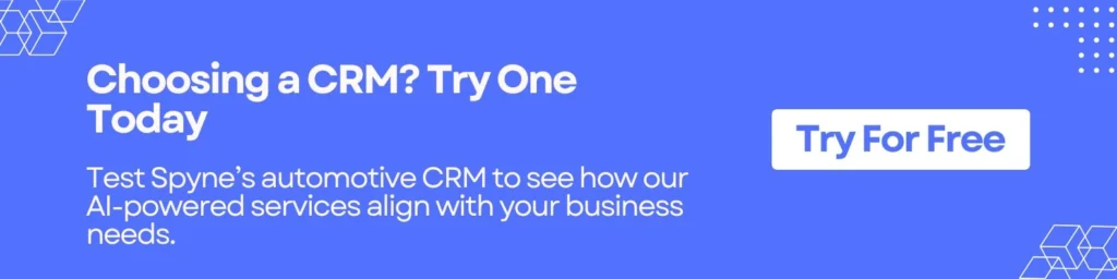 Choosing a CRM? Try One Today 