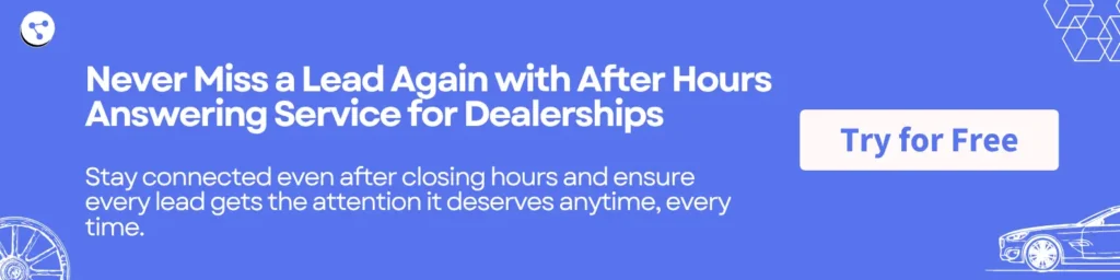 Never Miss a Lead Again with After Hours Answering Service for Dealerships