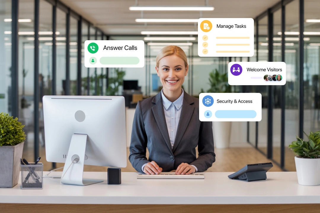 What Does a Front Desk Receptionist Do
