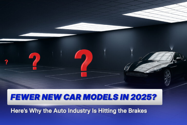 fewer new car models