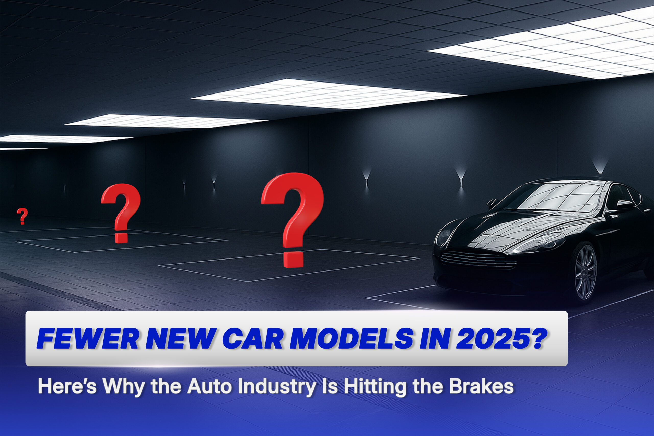 fewer new car models