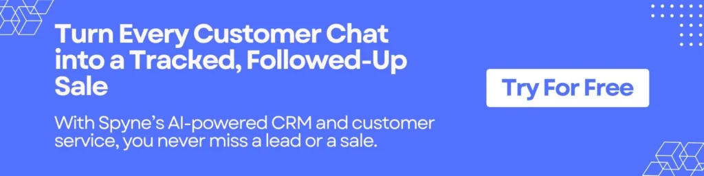 Turn Every Customer Chat into a Tracked, Followed-Up Sale 