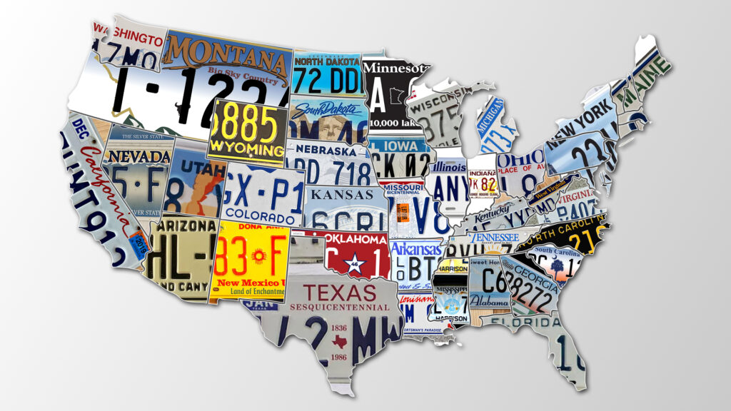 why blur license plate