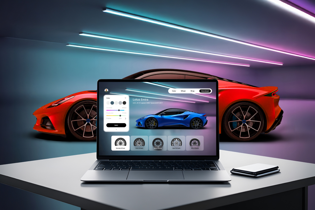 3D car visualizer