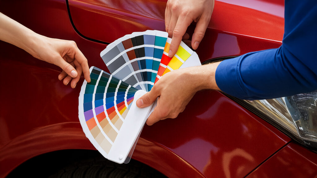 car paint vs wrap visualizer