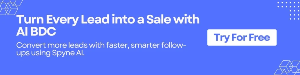 Turn Every Lead into a Sale with AI BDC