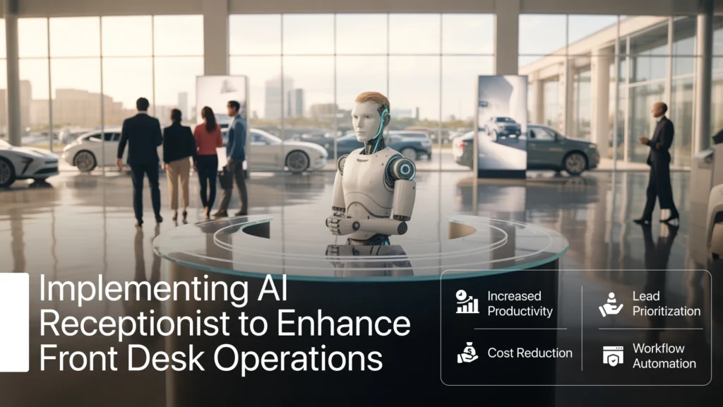 Implementing AI Receptionist to Enhance Front Desk Operations