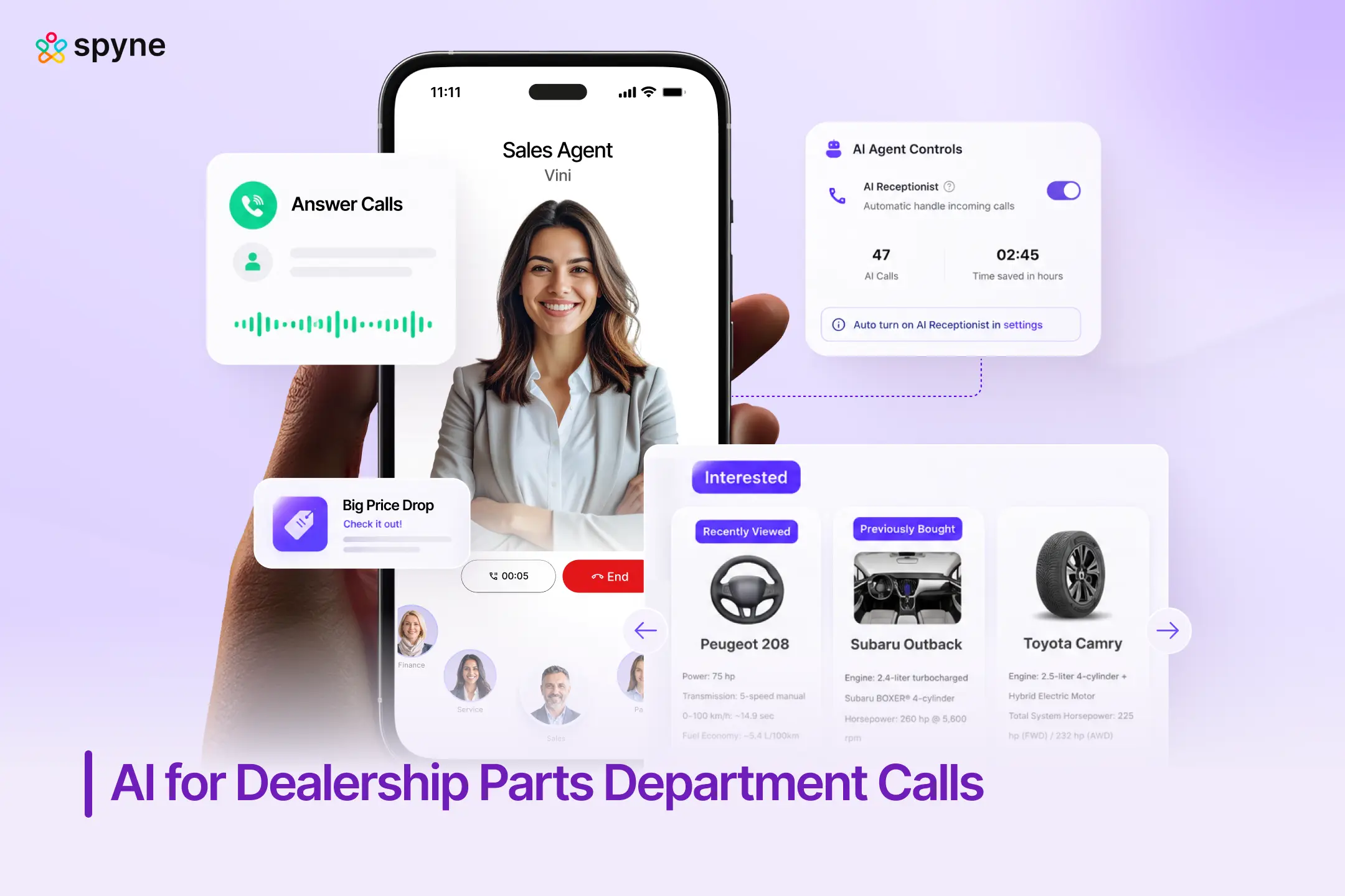 AI for Dealership Parts Department Calls