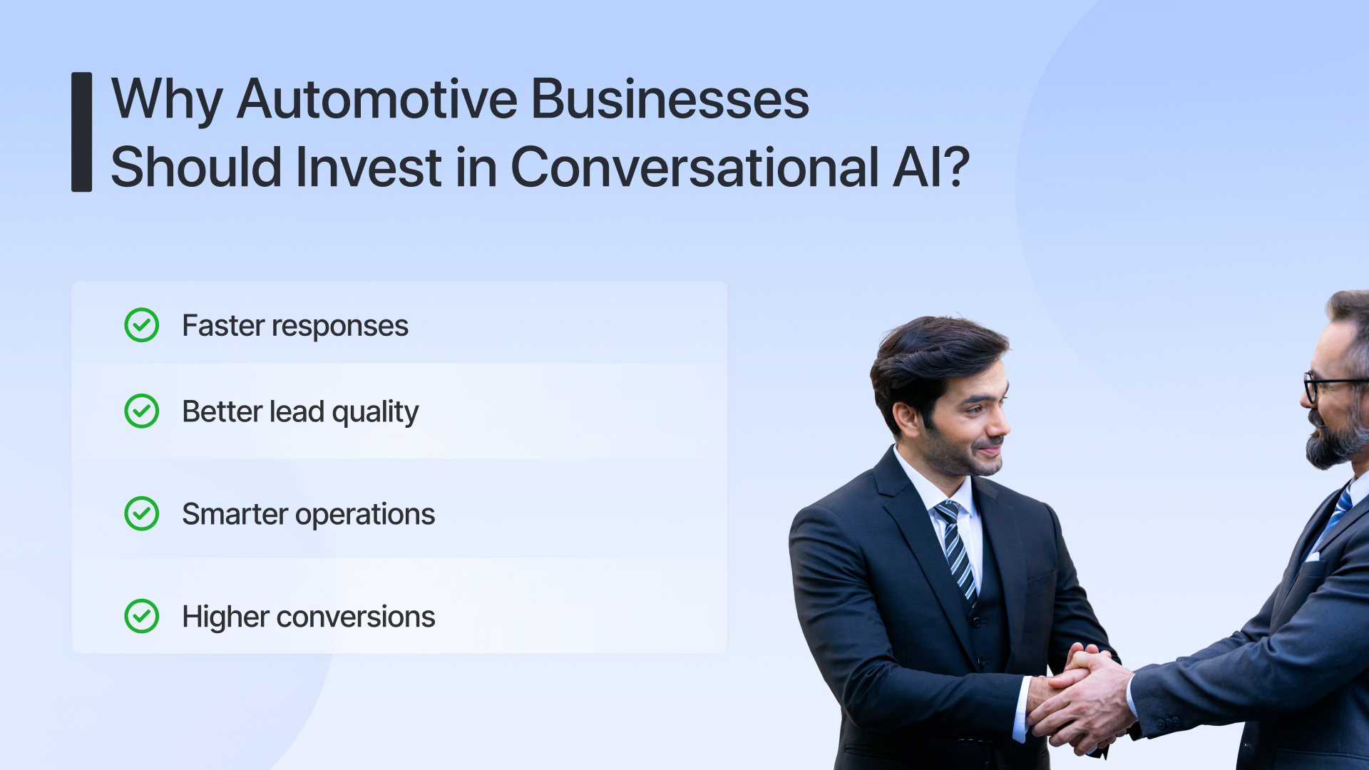 Why Automotive Businesses Should Invest in Conversational AI?