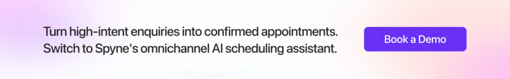 Turn High Intent Enquiries into Appointments