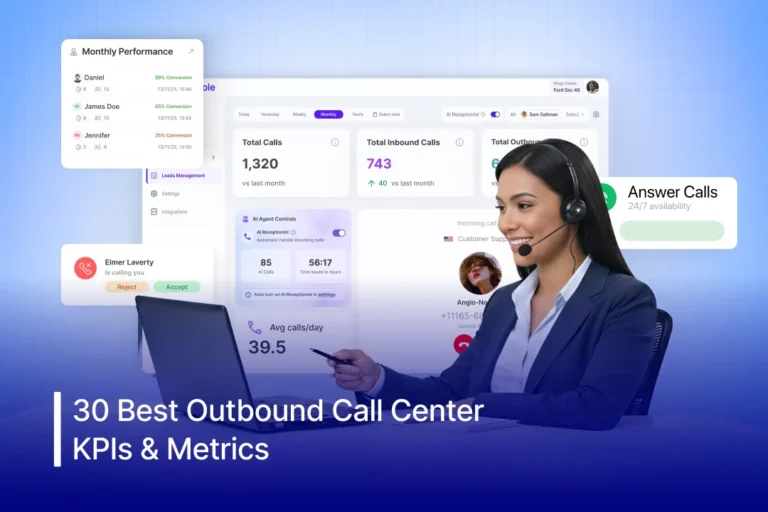 30 Best Outbound Call Center KPIs & Metrics for Successful Sales and CX