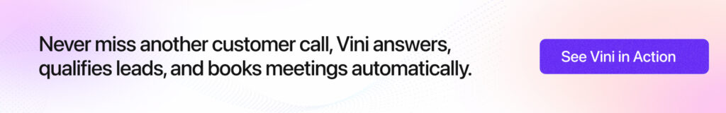 Never miss a call with Spyne's convo AI Vini. Book a Demo