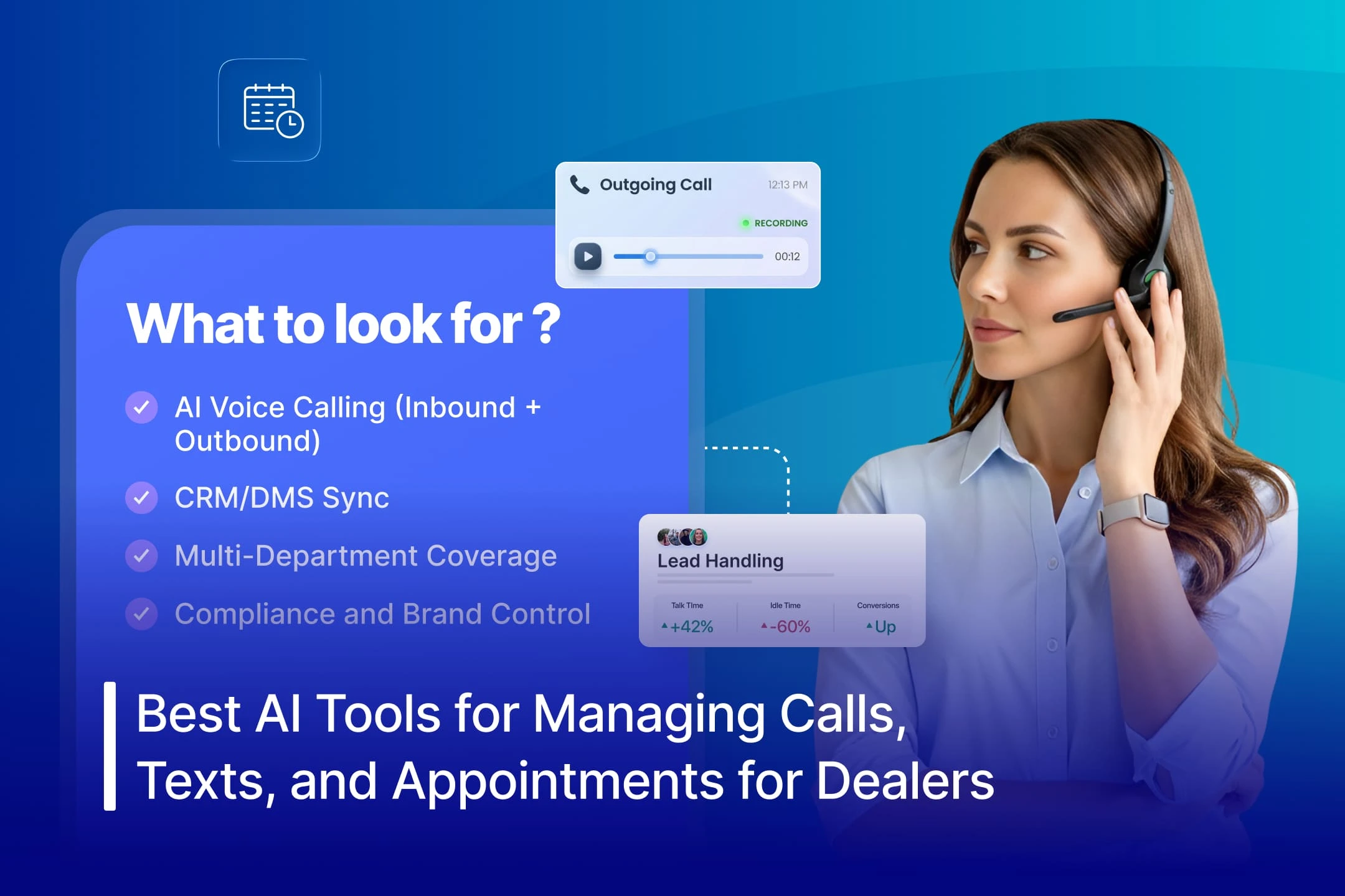 Some of the Best Tools That Combine AI Calling, Texting, and Appointment Booking for Dealers