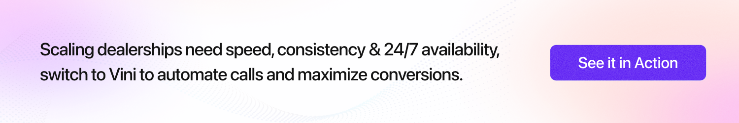 Explore why Vini AI is one of the best best AI call bots.