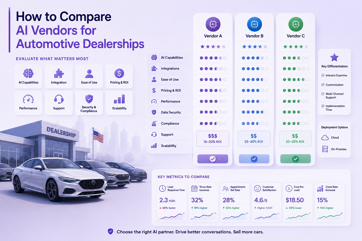 How to Compare Dealership AI Vendors: A Dealer's Evaluation Framework (2026)