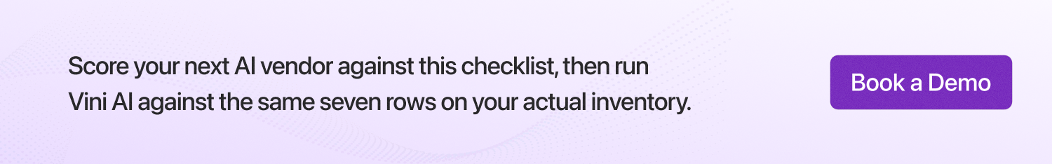 Dealership AI Vendor Evaluation Checklist: 7 Questions to Ask Before You Sign